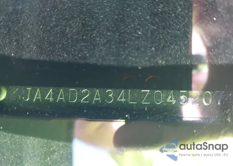 2020 Mitsubishi Outlander Es 2.4 из США, поврежденный, VIN JA4AD2A34LZ045207